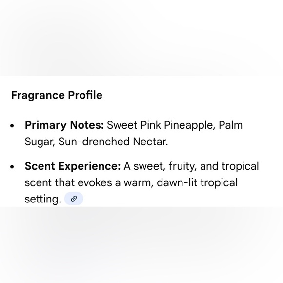 Bath & Body Works Costa Rica Pink Pineapple Sunrise Mist - Picture 2 of 2